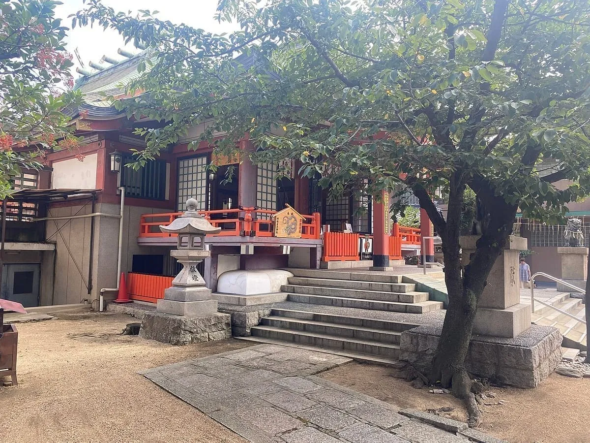阿倍王子神社の拝殿