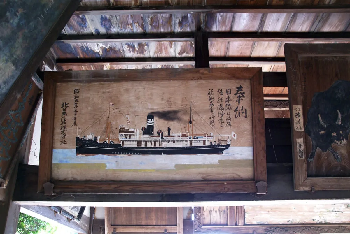気比神宮絵馬堂の絵馬（福井県敦賀市）