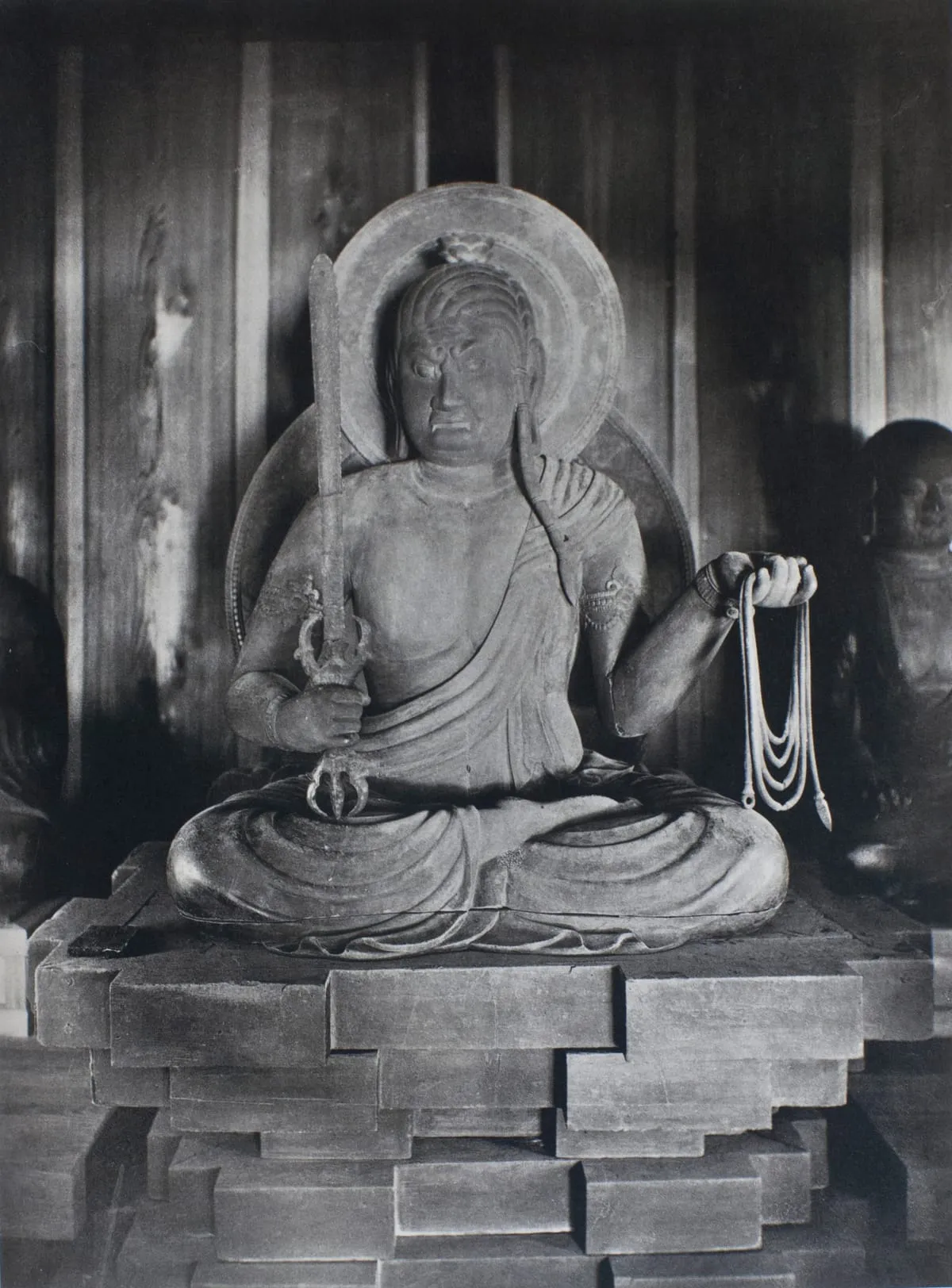 不動明王像(東寺蔵、江戸時代)