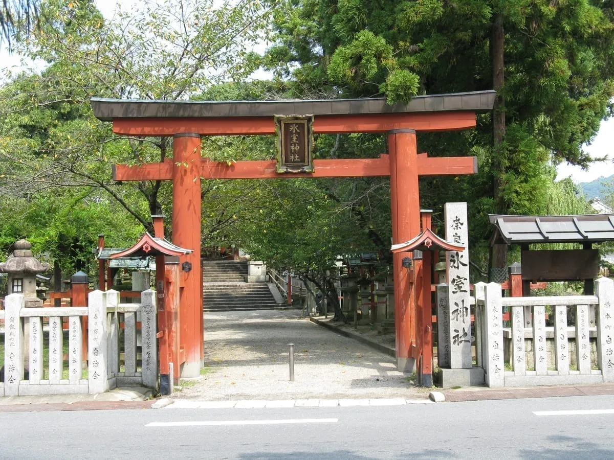 氷室神社の社殿