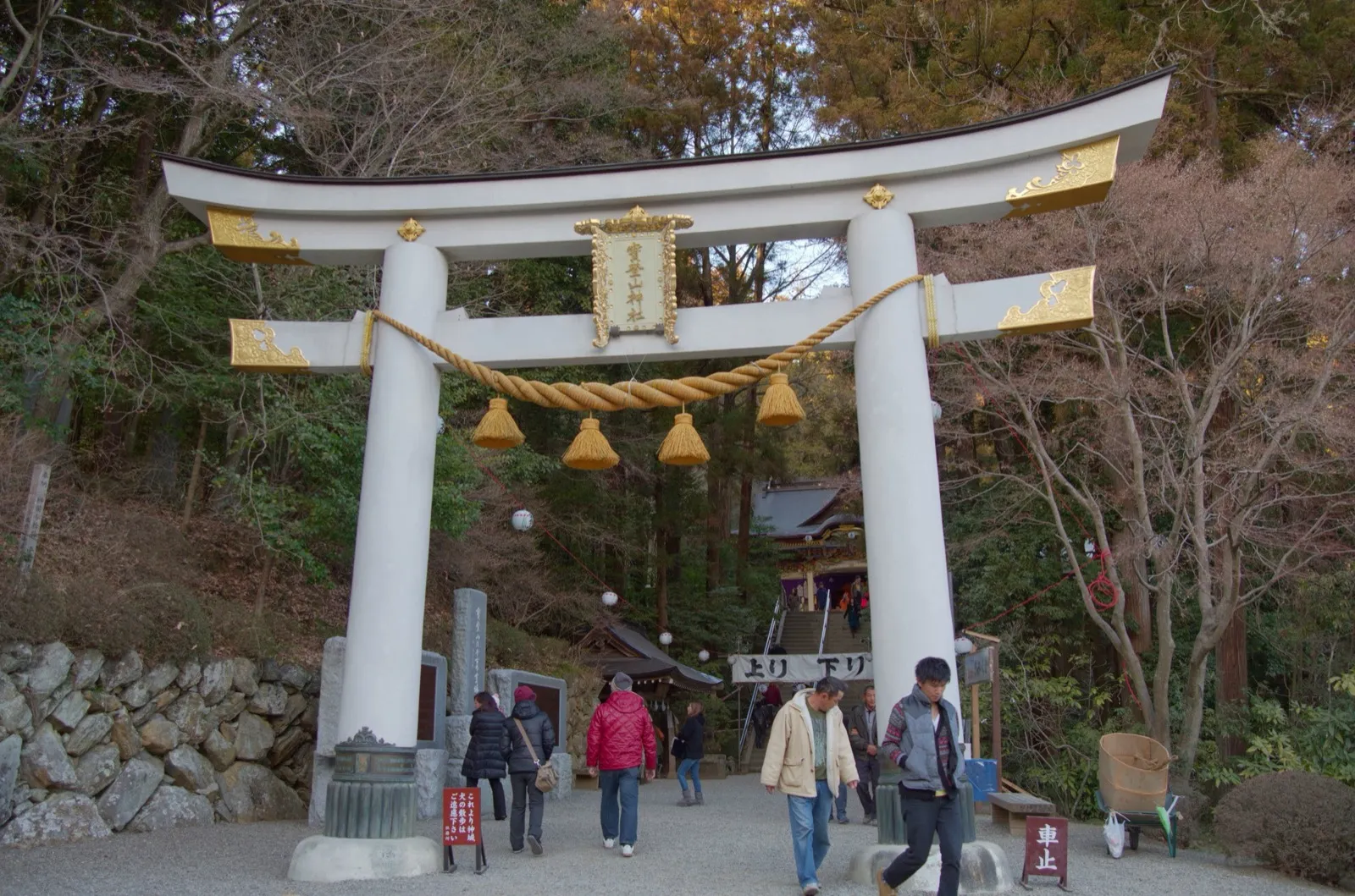 The shrine hall of Hodosan Shrine