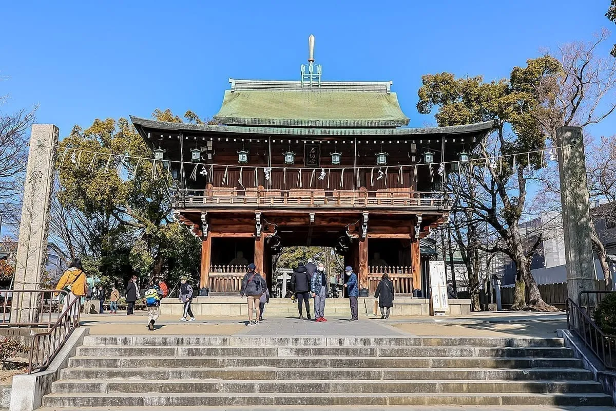 石切劔箭神社の絵馬殿