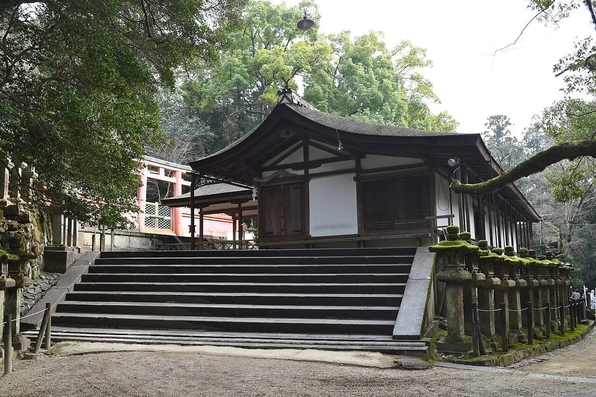 Haiden of Wakamiya Shrine at Kasuga Taisha, Nara