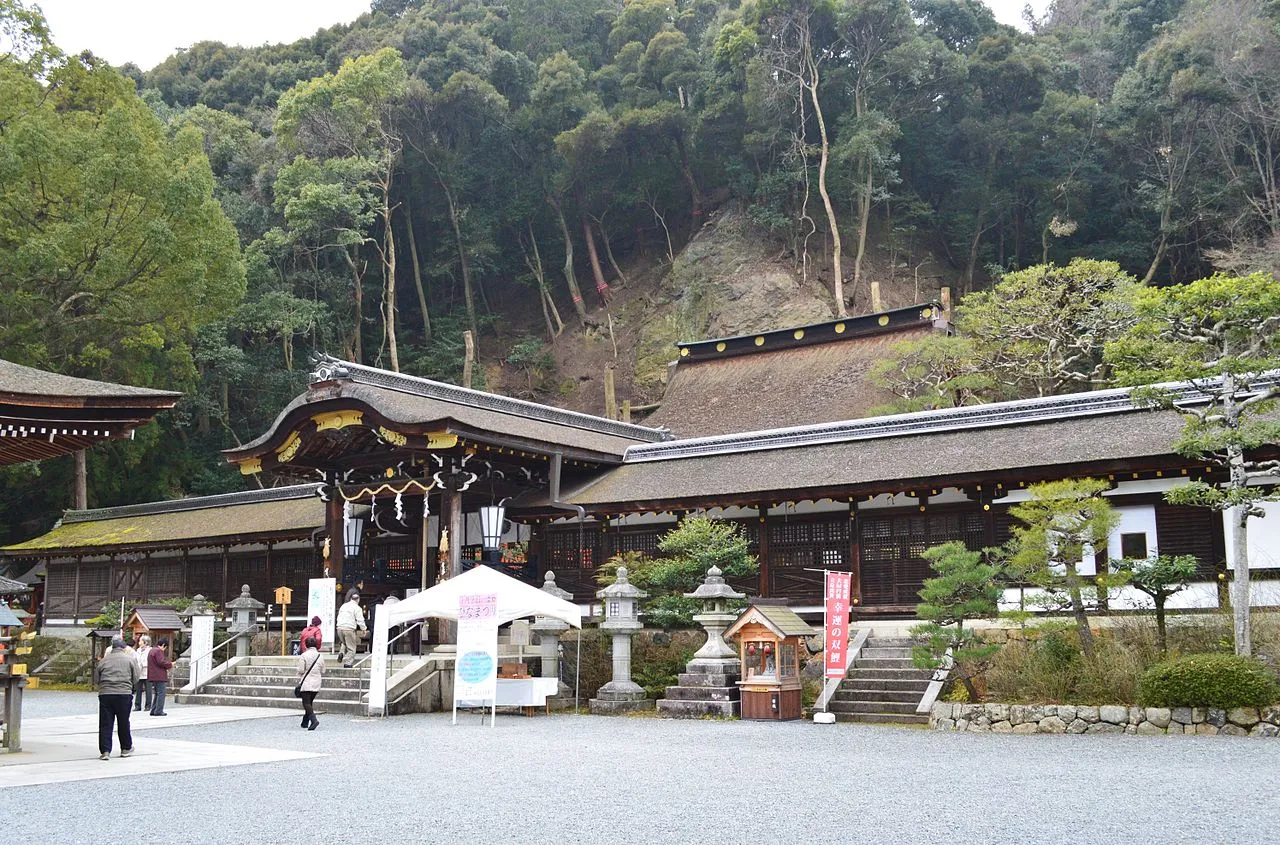 The tower gate of Matsunoo Taisha