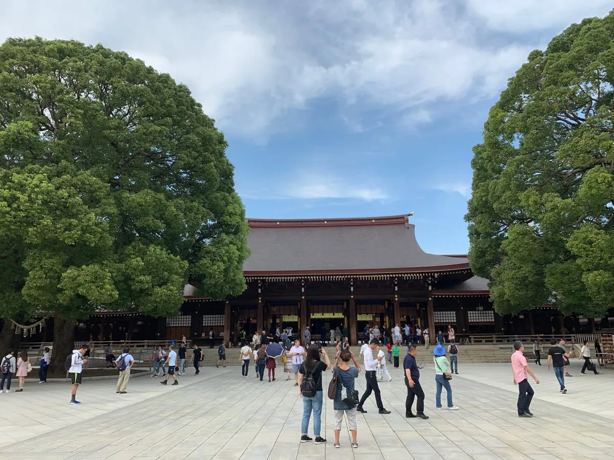 明治神宮の境内