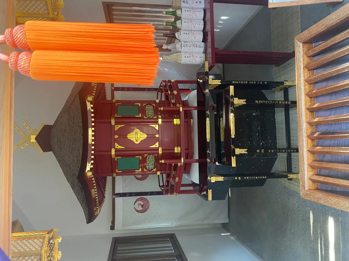 Mikoshi of the Sarume Shrine at Sarutahiko Shrine, Mie Prefecture