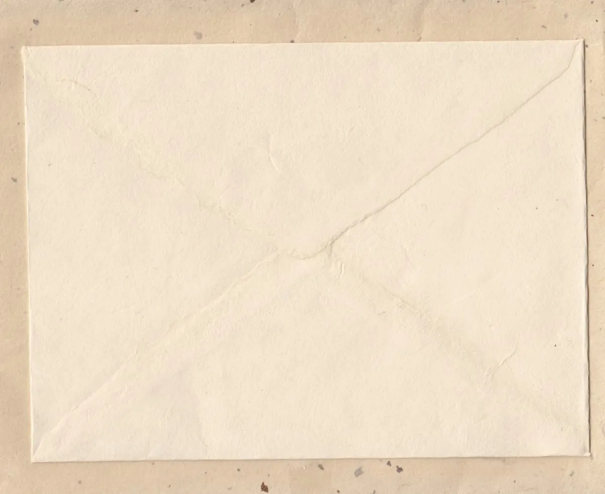 Traditional washi envelope used for formal correspondence