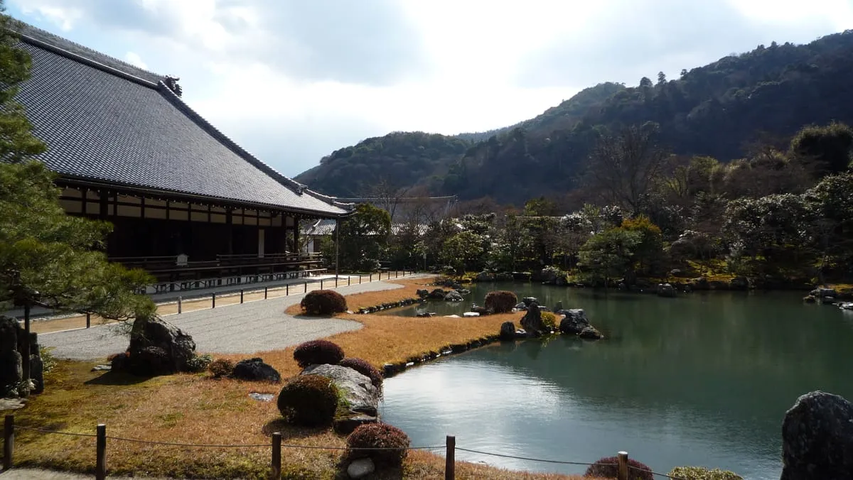 天龍寺庭園