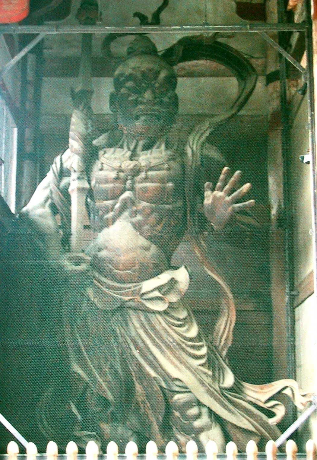運慶作の仁王像（東大寺南大門・阿形）