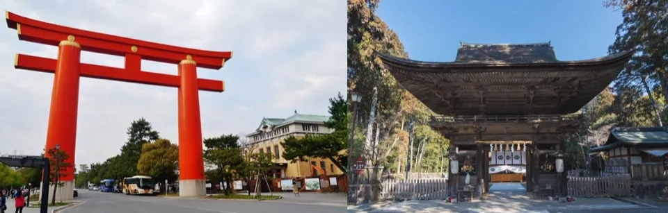神社の楼門と鳥居の違い