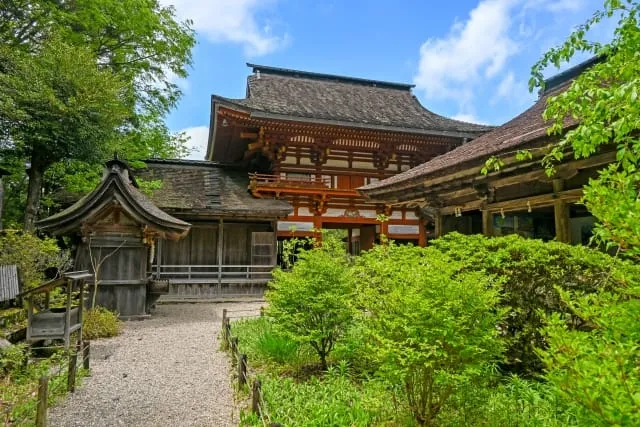吉野水分神社の社殿