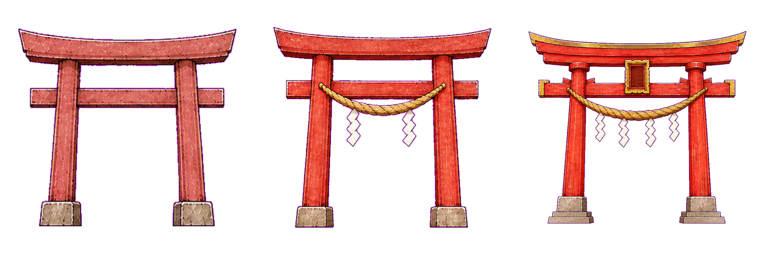 鳥居の育ち
